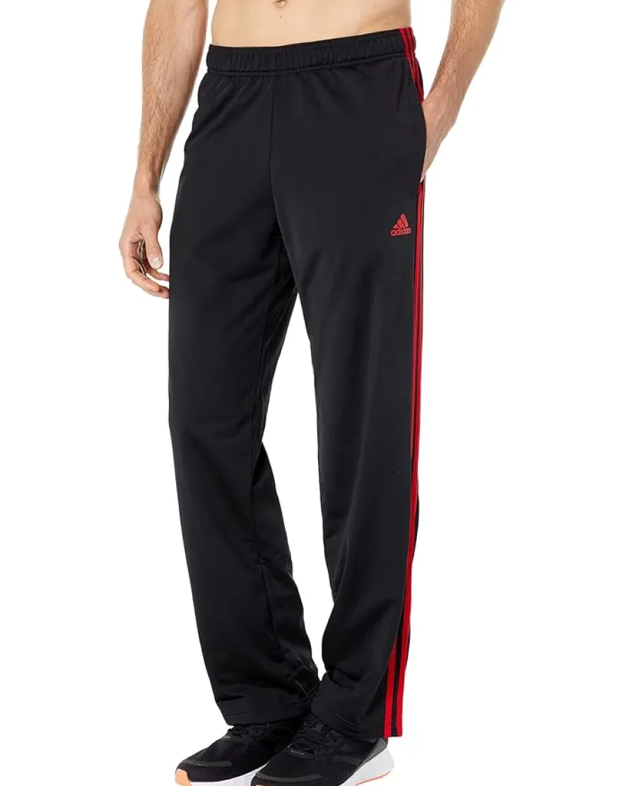 adidas Essentials 3-Stripes Tricot Open Hem Pants Men's