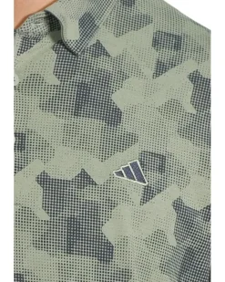 adidas Golf Go-To Printed Golf Polo Shirt Men's