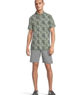 adidas Golf Go-To Printed Golf Polo Shirt Men's
