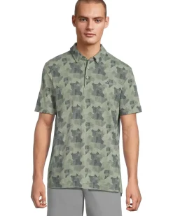 adidas Golf Go-To Printed Golf Polo Shirt Men's