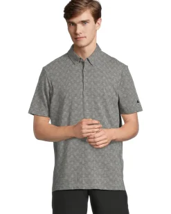 adidas Golf Go-To Printed Stripe Golf Polo Shirt Men's