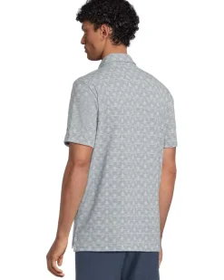 adidas Golf Go-To Printed Stripe Golf Polo Shirt Men's