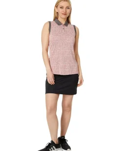 adidas Golf Ultimate365 Jacquard Sleeveless Polo Women's