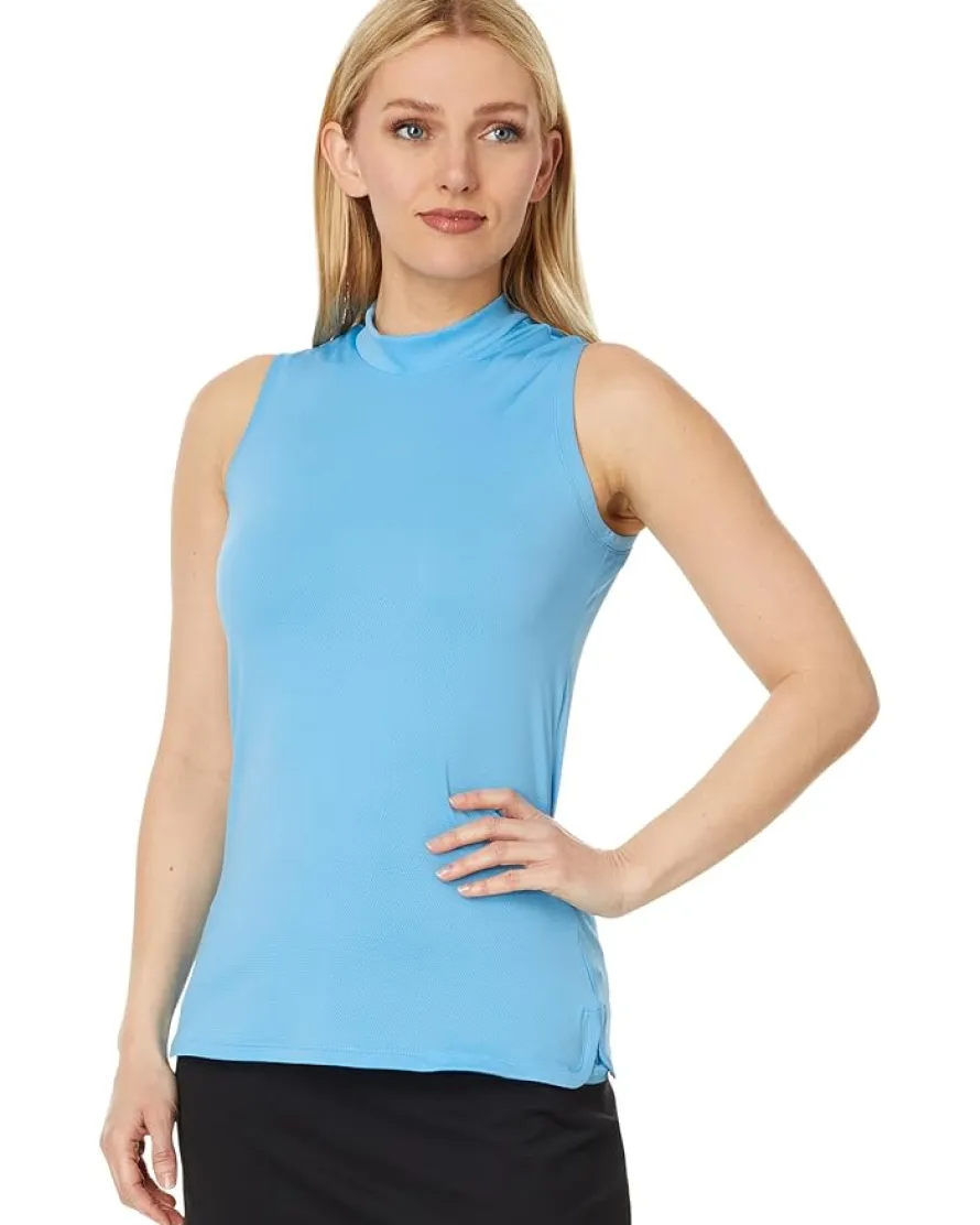 adidas Golf Ultimate365 Mock Sleeveless Polo Women's