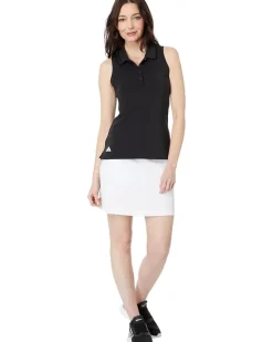 adidas Golf Ultimate365 Solid Sleeveless Golf Polo Shirt Women's
