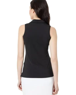 adidas Golf Ultimate365 Solid Sleeveless Golf Polo Shirt Women's