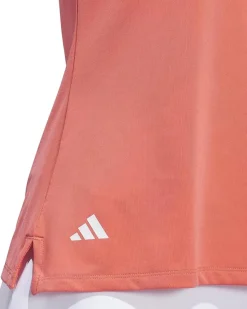 adidas Golf Ultimate365 Solid Sleeveless Golf Polo Shirt Women's