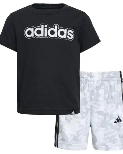 adidas Kids All Over Print Camo Shorts Set (Infant)