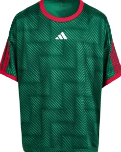 adidas Kids Aop World Soccer Top (Big Kid)