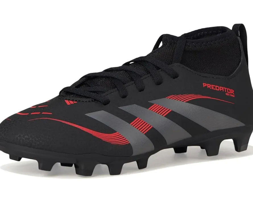 adidas Kids Club Predator Sock Firm Ground/Multi Ground Soccer Cleats (Little Kid/Big Kid)