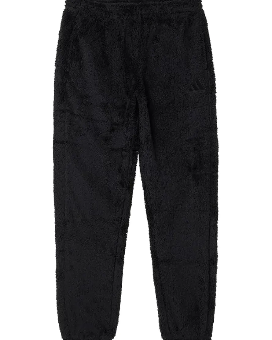 adidas Kids Cozy Furry Sherpa Joggers (Big Kid)