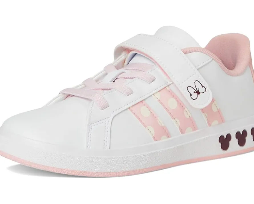 adidas Kids Disney Minnie Mouse Grand Court Shoes (Little Kid/Big Kid)