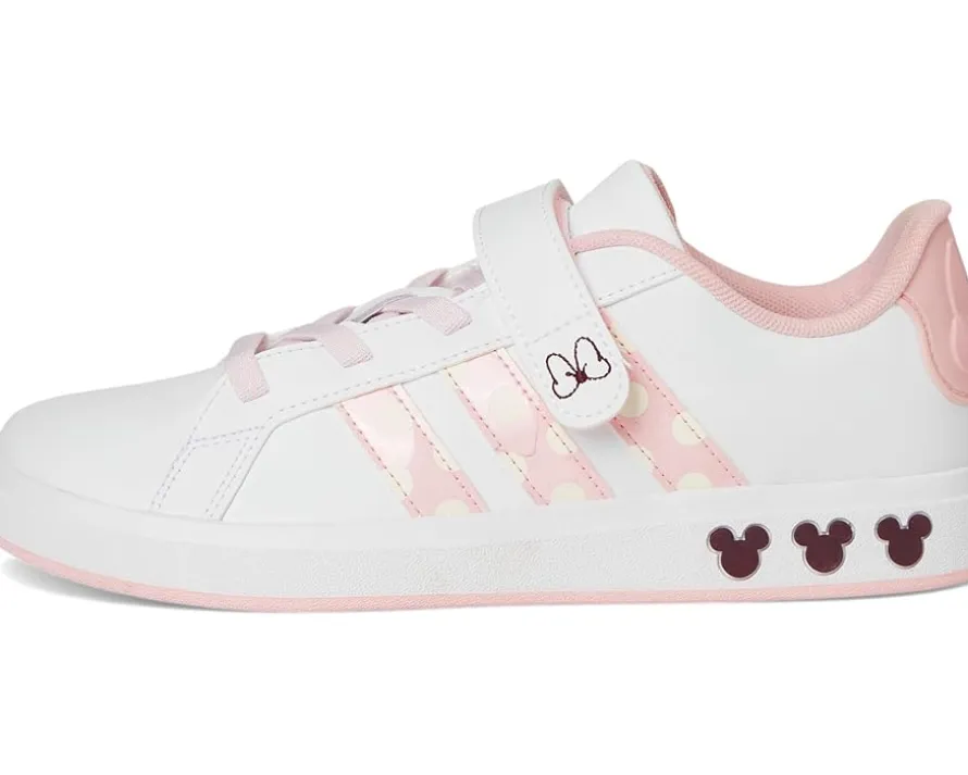 adidas Kids Disney Minnie Mouse Grand Court Shoes (Little Kid/Big Kid)