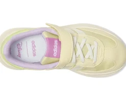adidas Kids Disney Run 70s 2.0 Elastic Lace & Strap Shoes