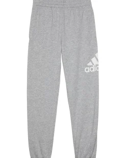 adidas Kids Essential Heather Graphic Fleece Joggers (Big Kid)