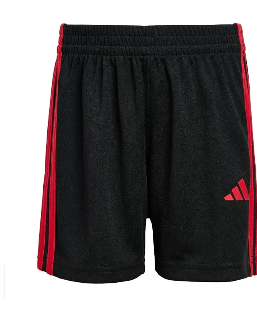 adidas Kids Essentials 3-Stripe Shorts (Toddler/Little Kids)