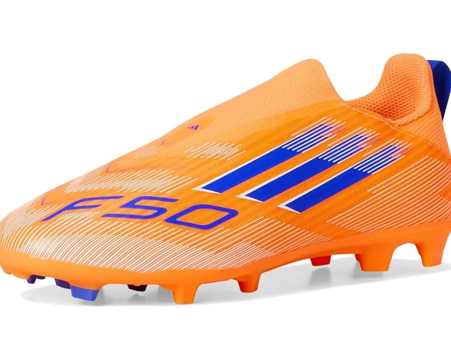 adidas Kids F50 League Laceless Firm Ground Cleats (Little Kid/Big Kid)