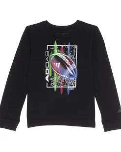 adidas Kids Football Energy Long Sleeve Tee (Toddler/Little Kid)