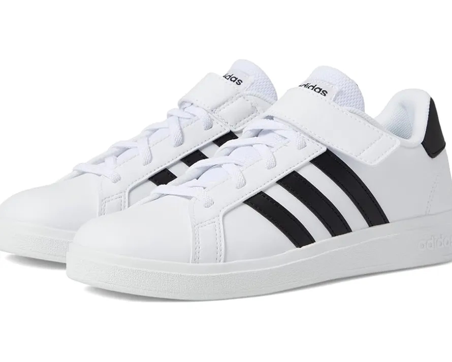 adidas Kids Grand Court 2.0 Elastic (Little Kid/Big Kid)