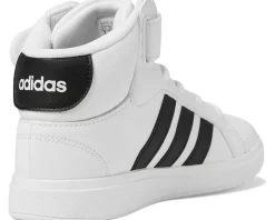 adidas Kids Grand Court Mid Shoes (Little Kid)