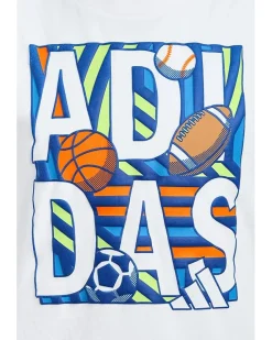 adidas Kids Graphic Tee (Toddler/Little Kids)