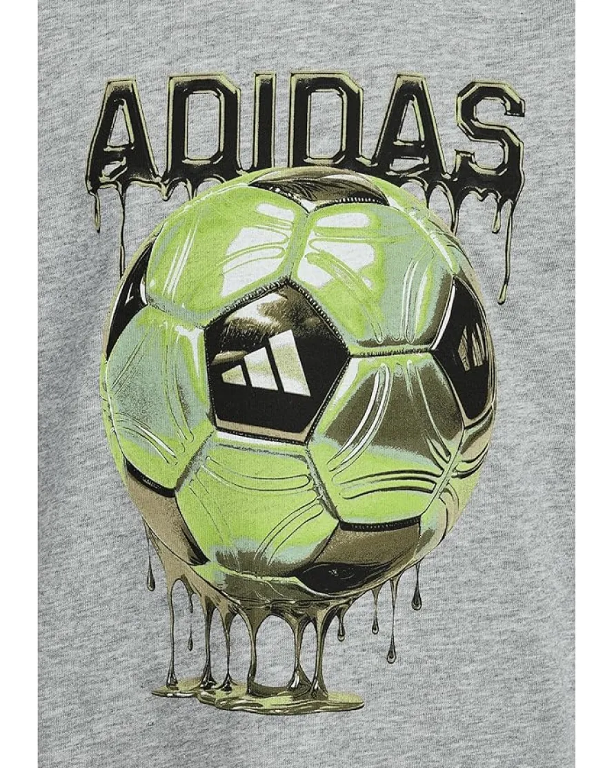 adidas Kids Heather Color-Block Shorts Set (Toddler/Little Kid)
