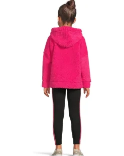 adidas Kids Hooded Sherpa Legging Set (Toddler/Little Kid)