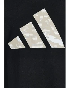adidas Kids Lenticular Camo Logo Tee (Big Kid)