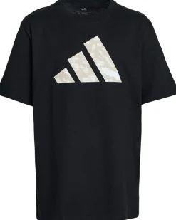 adidas Kids Lenticular Camo Logo Tee (Big Kid)