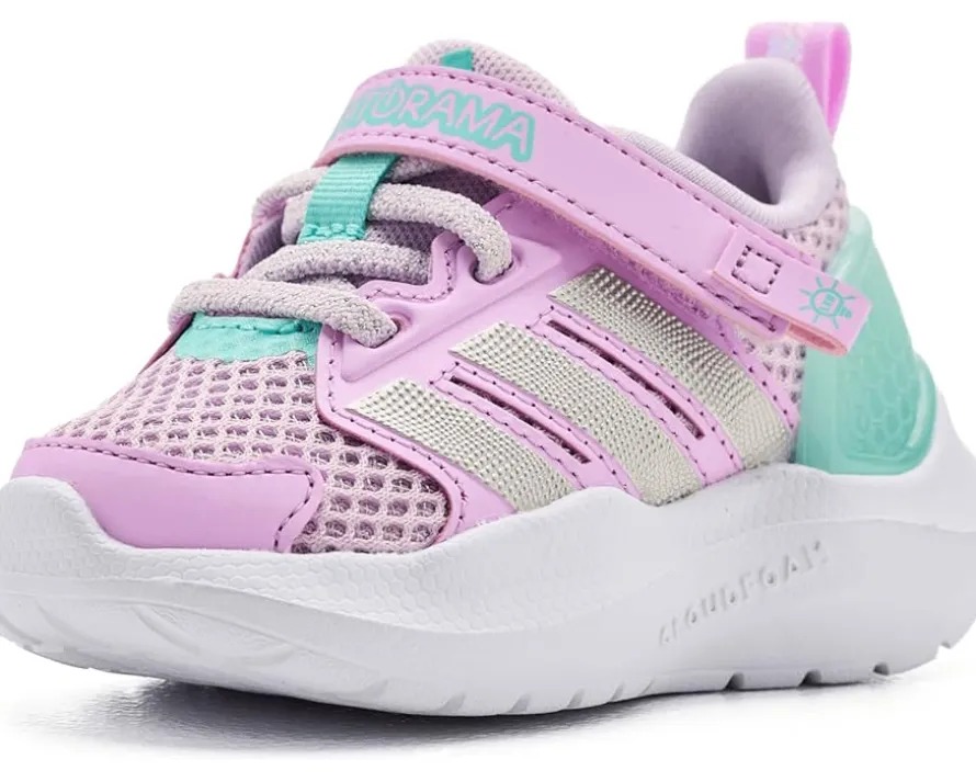 adidas Kids Lightorama Runner Elastic Lace Shoes (Toddler)