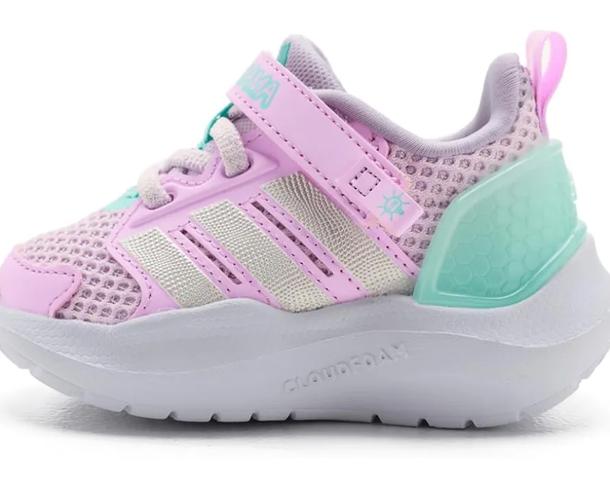 adidas Kids Lightorama Runner Elastic Lace Shoes (Toddler)