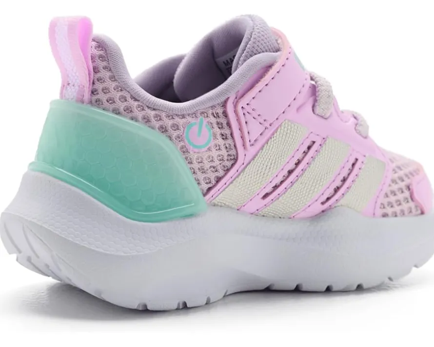 adidas Kids Lightorama Runner Elastic Lace Shoes (Toddler)