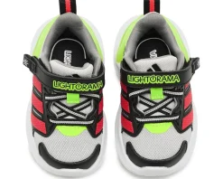 adidas Kids Lightorama Runner Elastic Lace Shoes (Toddler)