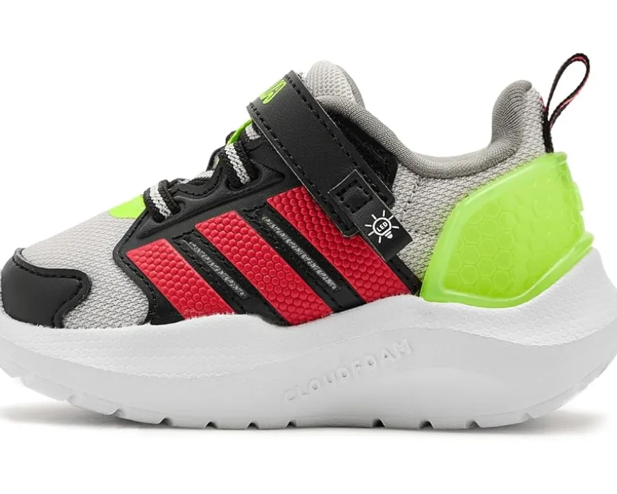adidas Kids Lightorama Runner Elastic Lace Shoes (Toddler)