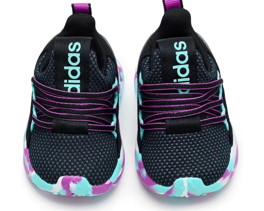adidas Kids Lite Racer Adapt 7.0 Elastic Lace Shoes (Toddler)