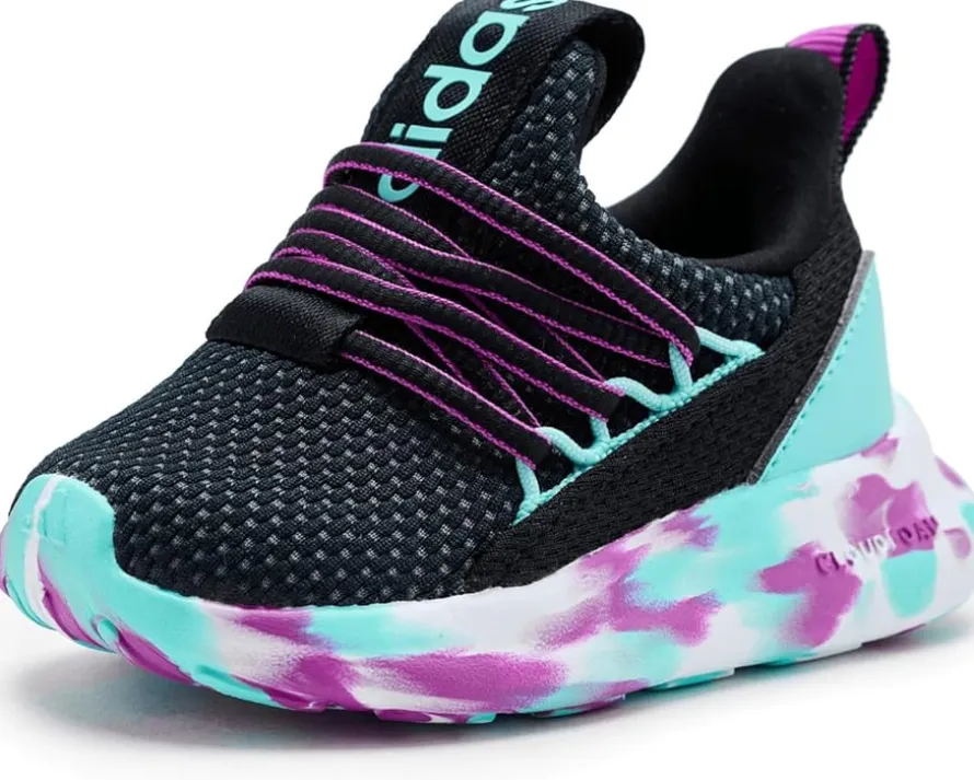 adidas Kids Lite Racer Adapt 7.0 Elastic Lace Shoes (Toddler)