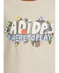 adidas Kids Long Sleeve Adi Expression Tee (Toddler/Little Kid)