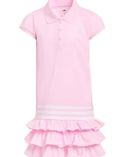 adidas Kids Ruffle Polo Dress (Toddler/Little Kids)