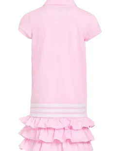 adidas Kids Ruffle Polo Dress (Toddler/Little Kids)