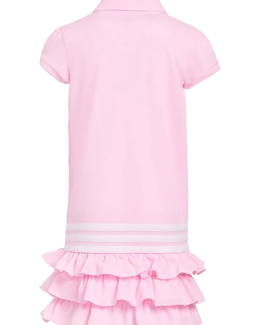 adidas Kids Ruffle Polo Dress (Toddler/Little Kids)