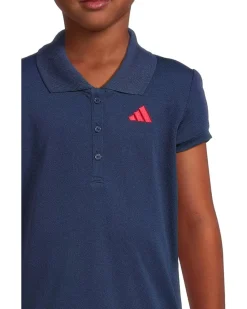 adidas Kids Ruffle Polo Dress (Toddler/Little Kid)
