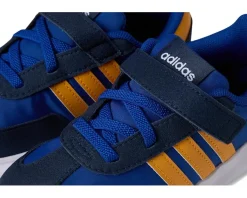 adidas Kids Run 70s 2.0 Elastic Lace & Strap Shoes (Toddler)
