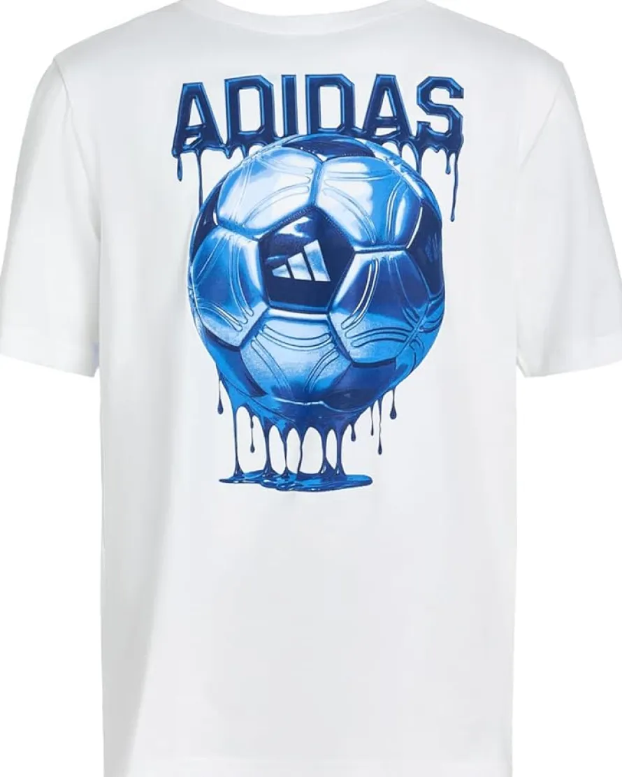 adidas Kids Soccer Drip Tee (Big Kid)