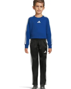 adidas Kids 3S Raglan Cotton Tee & Pant Set (Toddler/Little Kid)