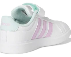 adidas Kids Streetalk Elastic Lace Shoes (Little Kid)