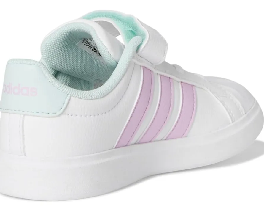 adidas Kids Streetalk Elastic Lace Shoes (Little Kid)
