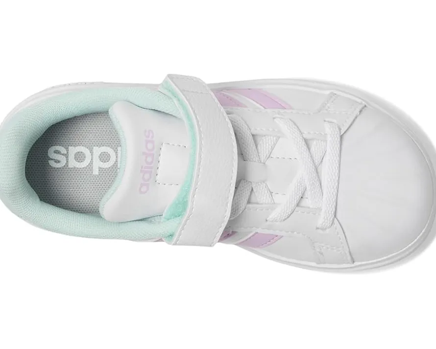 adidas Kids Streetalk Elastic Lace Shoes (Little Kid)