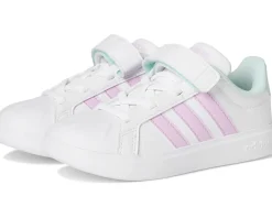 adidas Kids Streetalk Elastic Lace Shoes (Little Kid)