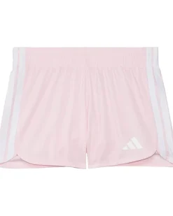 adidas Kids 3-Stripe Pacer Mesh Shorts (Big Kid)