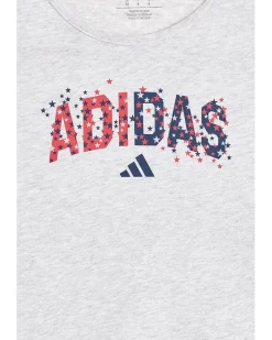 adidas Kids Swing Tank with Back Vent Heather Tank (Big Kid)